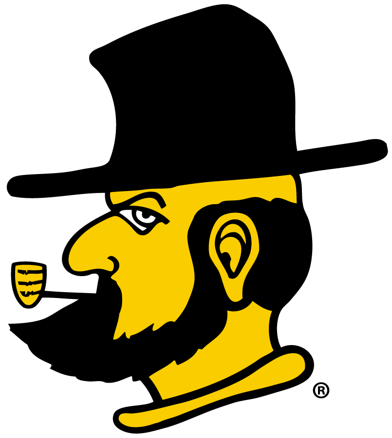 Appalachian State Mountaineers 2013-Pres Secondary Logo diy iron on heat transfer